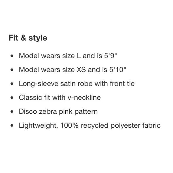 Diane von Furstenburg x Target Disco Zebra Robe - Picture 8 of 8
